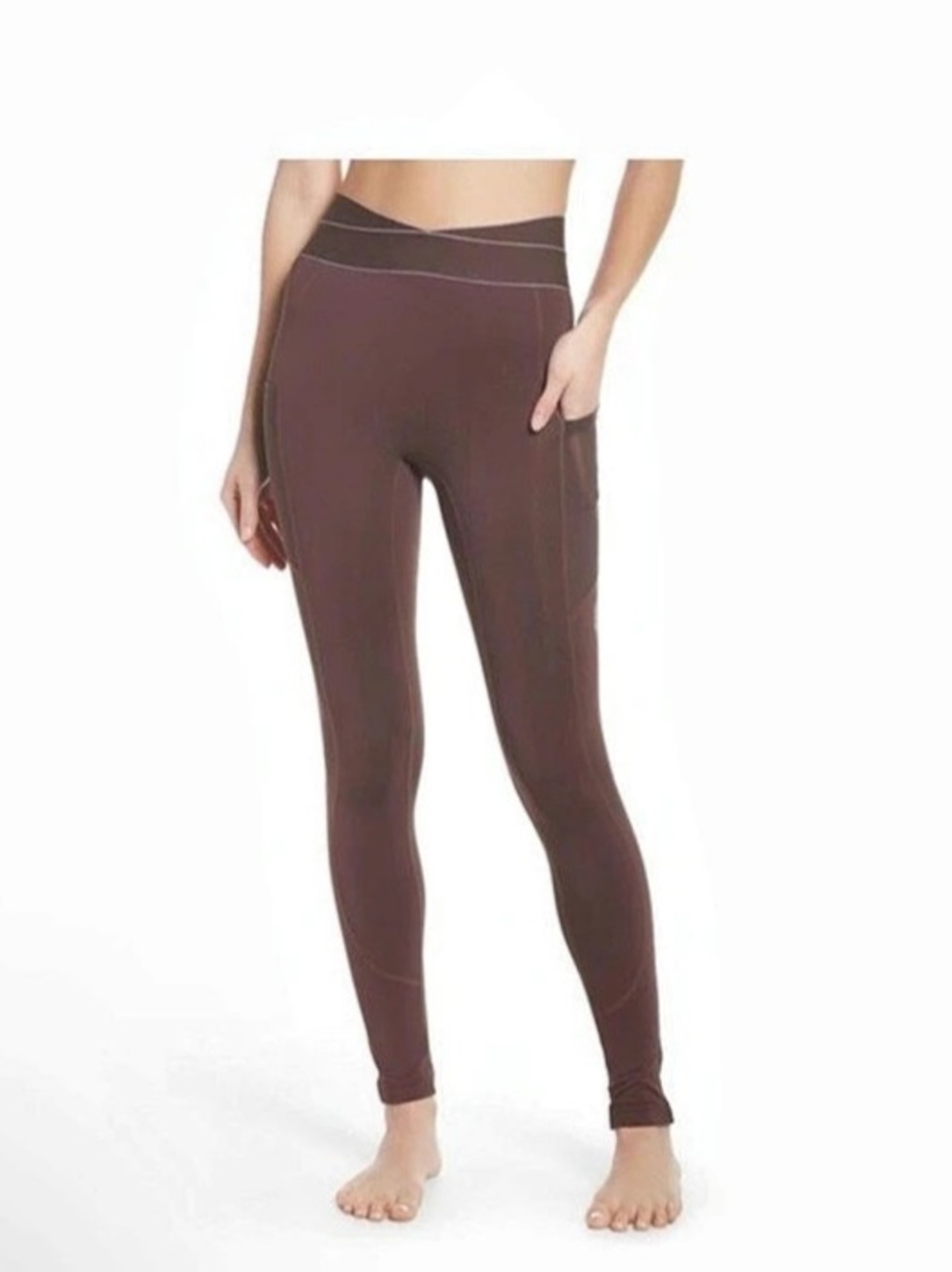 FP Movement by Free People In A Barre Brown Legging Small